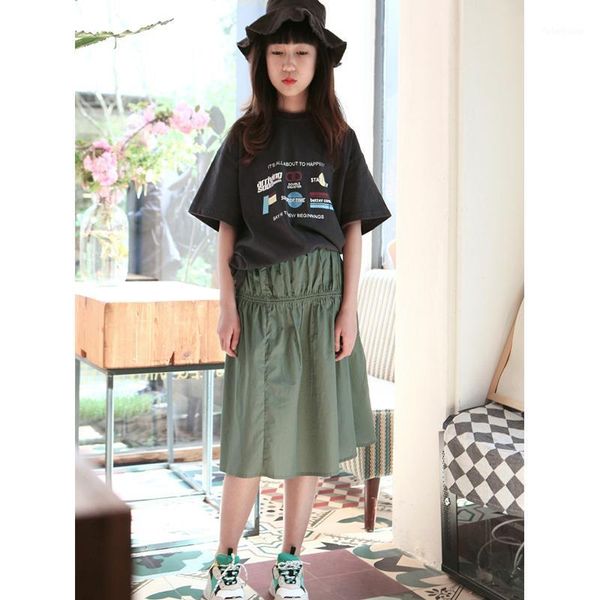skirts ruched long skirt girls summer nngz children simple comfortable green solid mid-calf loose cotton girl1, Blue
skirts ruched long skirt girls summer nngz children simple comfortable green solid mid-calf loose cotton girl1, Blue