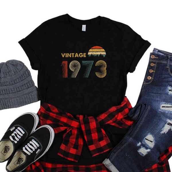 women's t-shirt vintage 1973 classic rosie women's shirt funny cotton retro 48th birthday present idea for grandma mother wife gir, White
women's t-shirt vintage 1973 classic rosie women's shirt funny cotton retro 48th birthday present idea for grandma mother wife gir, White