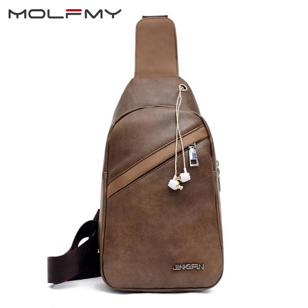 backpack men pu messenger bags crossbody shoulder bag famous man's leather sling chest fashion casual with headphone plug
backpack men pu messenger bags crossbody shoulder bag famous man's leather sling chest fashion casual with headphone plug