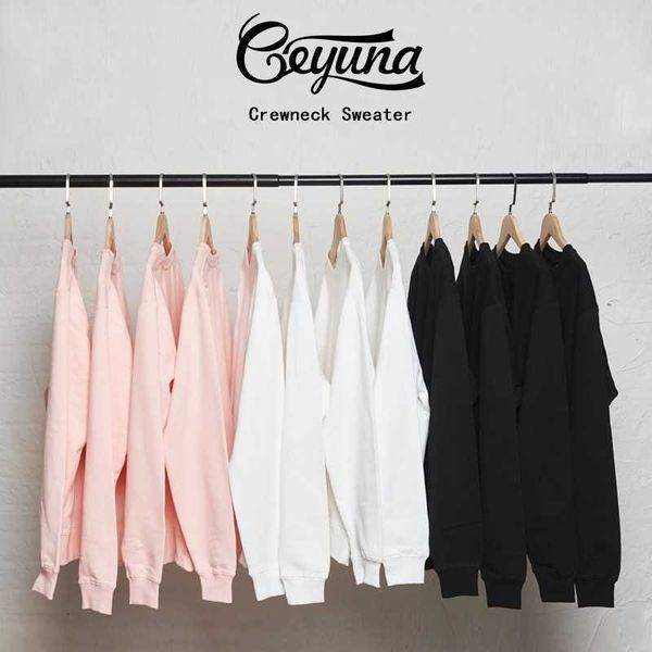 hoodie 340g japanese cotton solid color couple men's and women's round neck sweater basic pullover hoodless cotton autumn and wint, Black
hoodie 340g japanese cotton solid color couple men's and women's round neck sweater basic pullover hoodless cotton autumn and wint, Black