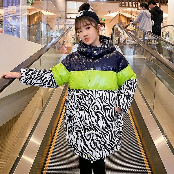 down coat teen girls long cotton jackets winter fashion print thicken warm parkas red green children outfits 5 6 8 10 12 13 years old, Blue;gray 
down coat teen girls long cotton jackets winter fashion print thicken warm parkas red green children outfits 5 6 8 10 12 13 years old, Blue;gray