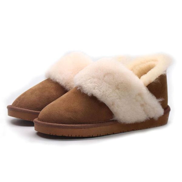 boots genuine sheepskin leather natural fur snow women australia ankle winter for ladies warm outdoor shoes, Black 
boots genuine sheepskin leather natural fur snow women australia ankle winter for ladies warm outdoor shoes, Black