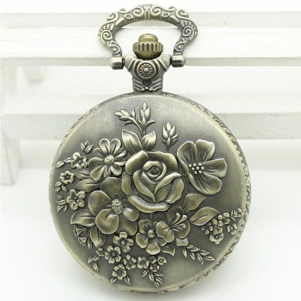 pocket watches 10pcs in classically charm engrave embossment rose flower white dail quartz watch necklace party gift, Slivery;golden
pocket watches 10pcs in classically charm engrave embossment rose flower white dail quartz watch necklace party gift, Slivery;golden