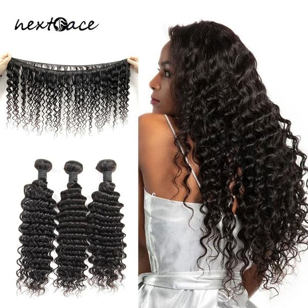 human hair bulks peruvian deep wave 100% weaving 14 to 40 inches bundles extensions, Black
human hair bulks peruvian deep wave 100% weaving 14 to 40 inches bundles extensions, Black