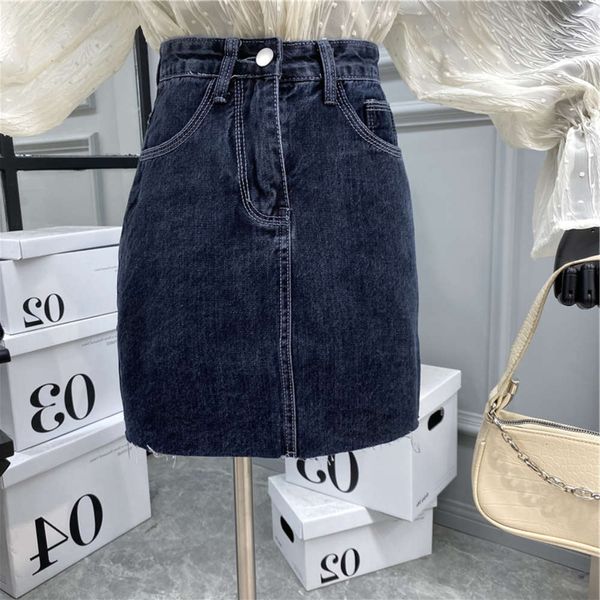 2021small versatile, high waist and thin denim skirt, women's 2020 new hairy student casual skirt, Blue
2021small versatile, high waist and thin denim skirt, women's 2020 new hairy student casual skirt, Blue