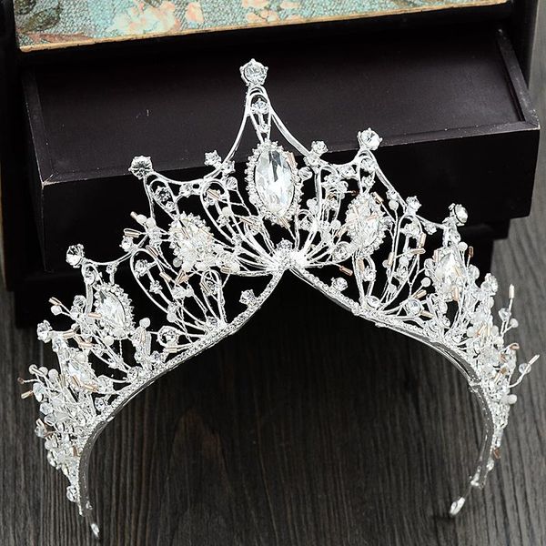 hair clips & barrettes european and american retro baroque wedding alloy crown bride splendid crystal accessories, Golden;silver
hair clips & barrettes european and american retro baroque wedding alloy crown bride splendid crystal accessories, Golden;silver
