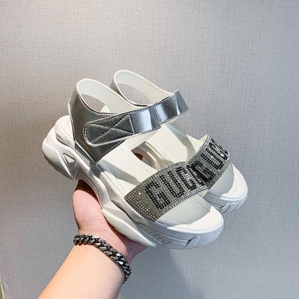 sandals summer women's sports 2021 trend thick bottom comfortable 5cm heel high large size beach shoes, Black
sandals summer women's sports 2021 trend thick bottom comfortable 5cm heel high large size beach shoes, Black