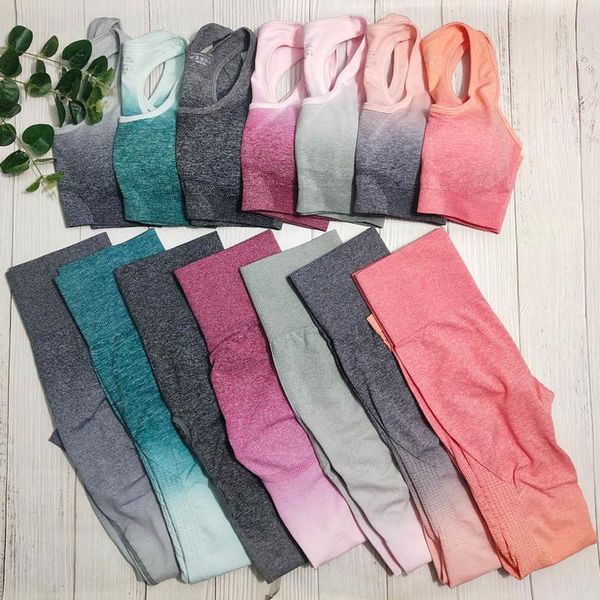 yoga outfit ombre sports for women sportwear tracksuit workout set gym seamless fitness clothing sport suit bra leggings
yoga outfit ombre sports for women sportwear tracksuit workout set gym seamless fitness clothing sport suit bra leggings