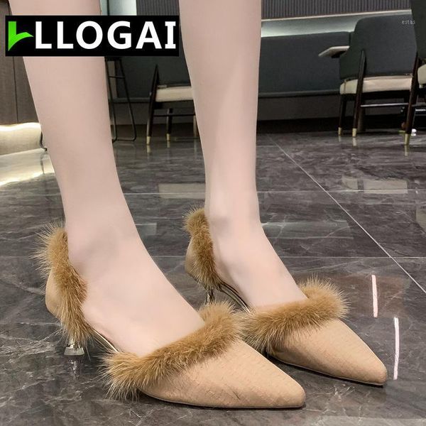 faux fur pointed toe pumps women shoes fashion metal stiletto heels spring woman shallow single ladies 2021 dress1, Black
faux fur pointed toe pumps women shoes fashion metal stiletto heels spring woman shallow single ladies 2021 dress1, Black