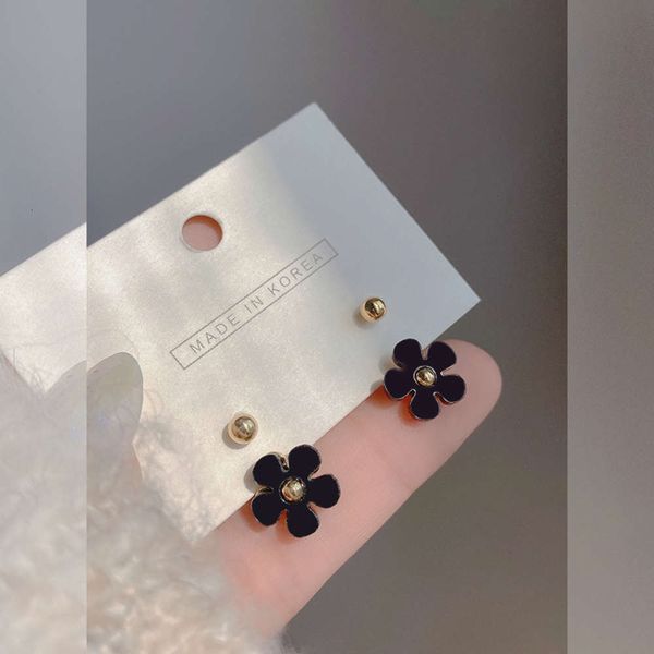 black flower earrings for small fresh simple with earrings
black flower earrings for small fresh simple with earrings