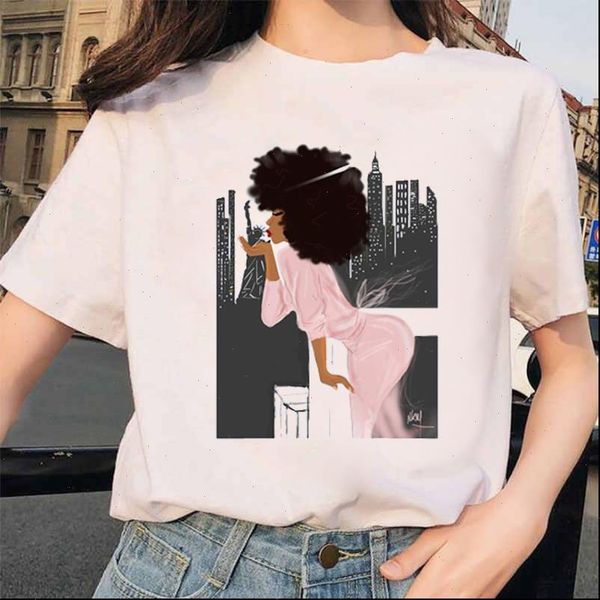 vogue friends tshirt print graphic tees women melanin black girl summer new fashion o neck femmale shirts, White
vogue friends tshirt print graphic tees women melanin black girl summer new fashion o neck femmale shirts, White