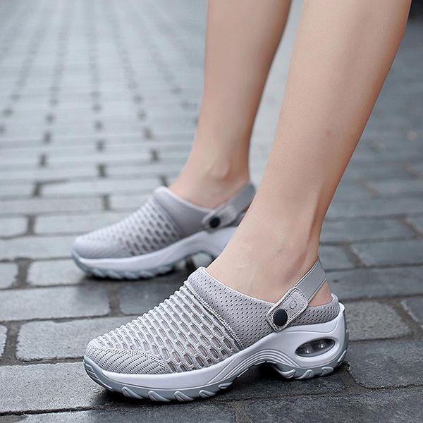 sandals 2021 women's shoes spring korean version mesh breathable ladies comfortable sporty personalized thick-soled, Black
sandals 2021 women's shoes spring korean version mesh breathable ladies comfortable sporty personalized thick-soled, Black