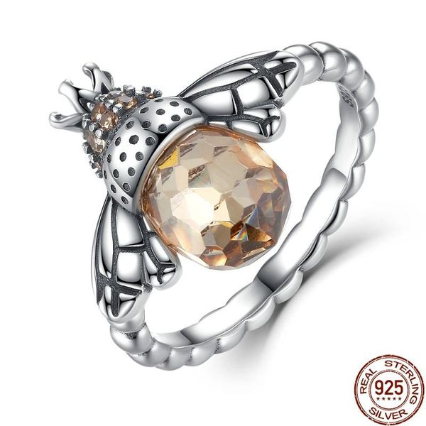 cluster rings 925 ring sterling silver orange wing animal bee finger for woman jewelry christmas scr025, Golden;silver
cluster rings 925 ring sterling silver orange wing animal bee finger for woman jewelry christmas scr025, Golden;silver
