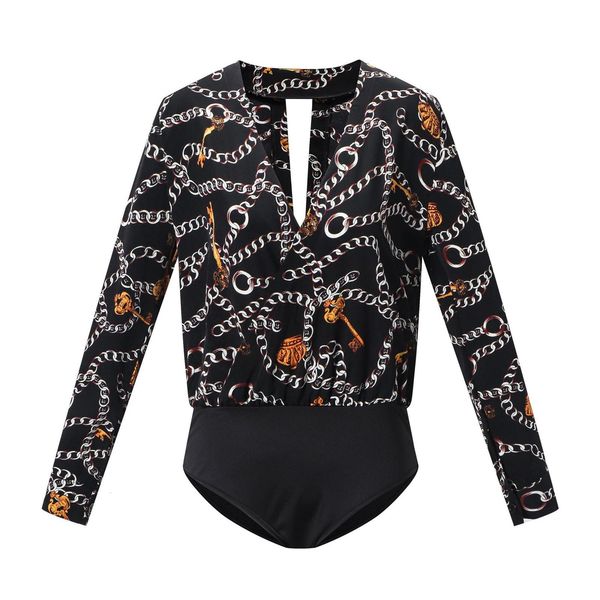vintage silk rompers womens jumpsuit long sleeve print shirt ladies deep v neck key printed satin bodysuits, Gray
vintage silk rompers womens jumpsuit long sleeve print shirt ladies deep v neck key printed satin bodysuits, Gray