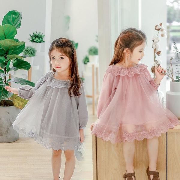 girl's dresses 2021 for girls cute lace solid long sleeve children dress pink ball grown party princess baby kids clothes, Red;yellow
girl's dresses 2021 for girls cute lace solid long sleeve children dress pink ball grown party princess baby kids clothes, Red;yellow