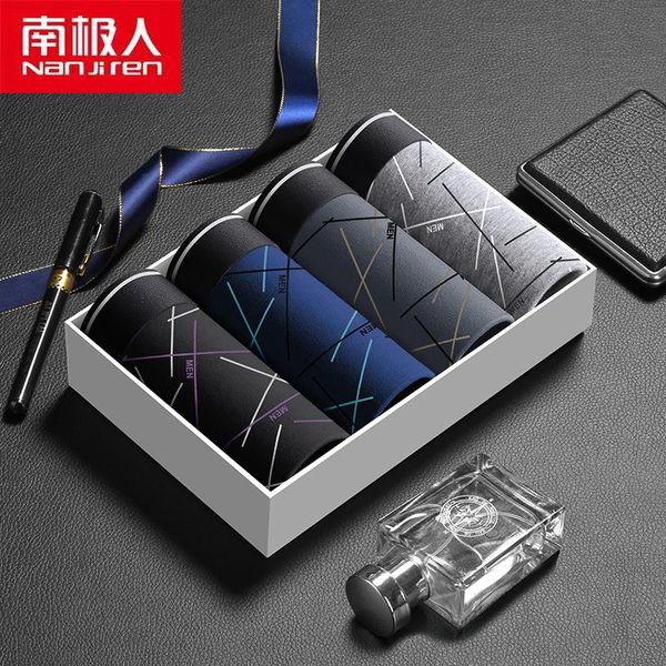 underpants nanjiren men underwear boxer mid-rise large size breathable seamless comfortable casual cotton shorts 4pcs, Black;white
underpants nanjiren men underwear boxer mid-rise large size breathable seamless comfortable casual cotton shorts 4pcs, Black;white