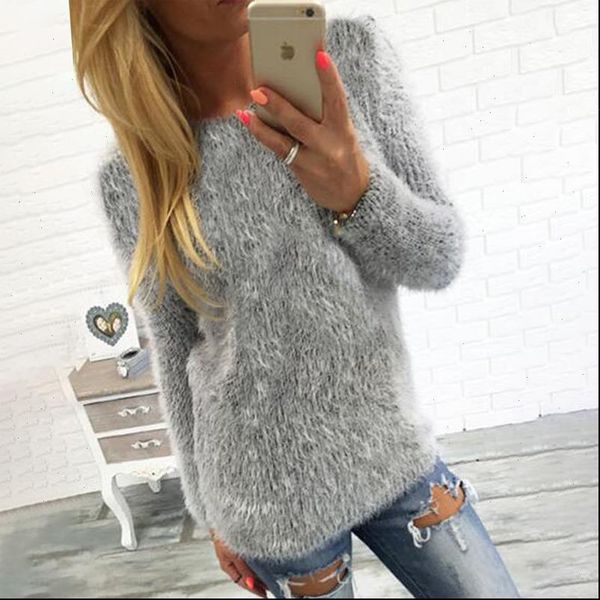 casual gray women sweaters soft o neck long sleeve knitted polyester pullovers autumn winter loose sweaters, White;black
casual gray women sweaters soft o neck long sleeve knitted polyester pullovers autumn winter loose sweaters, White;black