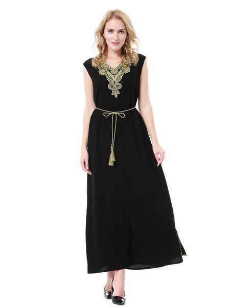 ethnic clothing muslim abaya djellaba women's robes dubai saudi robe malaysian long dress linen sleeveless with waistband th908, Red
ethnic clothing muslim abaya djellaba women's robes dubai saudi robe malaysian long dress linen sleeveless with waistband th908, Red