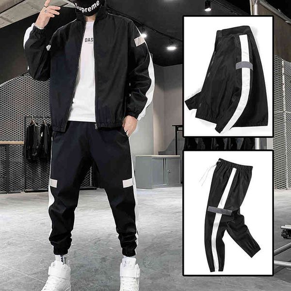 new yapu 2021 men's set spring autumn man sportswear 2 piece sets sports suit jacket+pant sweatsuit male tracksuit asia size, Gray
new yapu 2021 men's set spring autumn man sportswear 2 piece sets sports suit jacket+pant sweatsuit male tracksuit asia size, Gray