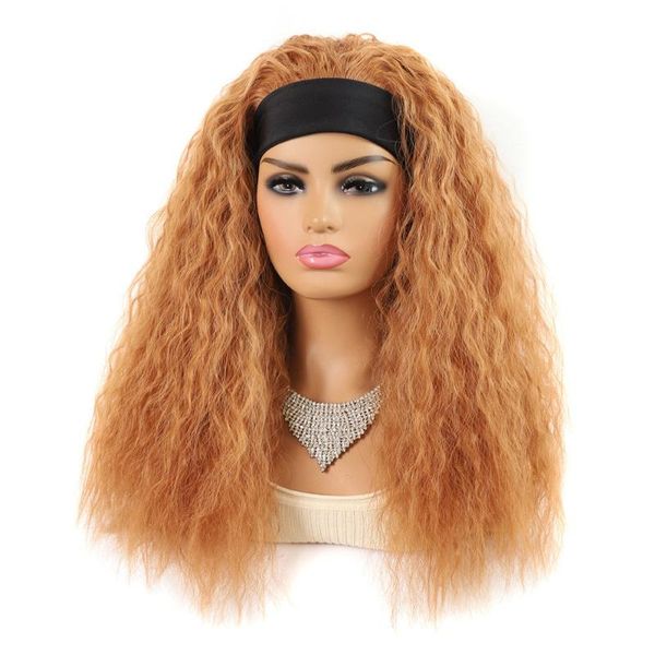 synthetic wigs shangzi headband wig water wave brazilian curly hair for women natural brown wavy with, Black
synthetic wigs shangzi headband wig water wave brazilian curly hair for women natural brown wavy with, Black