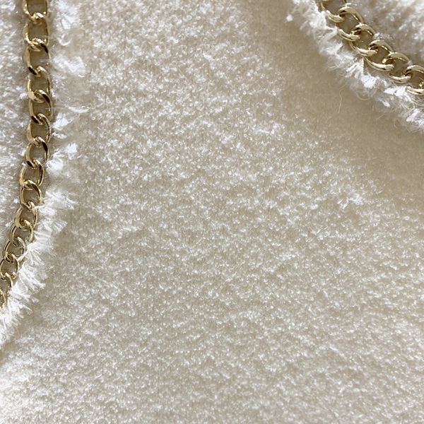 m2021 spring and summer new women's round neck sleeveless tweed mfppu00389g8bk, White
m2021 spring and summer new women's round neck sleeveless tweed mfppu00389g8bk, White