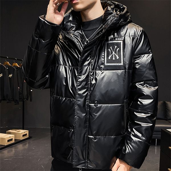 90% down men's short solid jackets with hood duck parka thick warm warm, casual waterproof in the open air puffer jacket wears homme hf, Black
90% down men's short solid jackets with hood duck parka thick warm warm, casual waterproof in the open air puffer jacket wears homme hf, Black