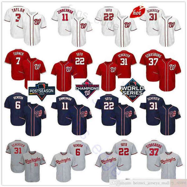 2022th world series champions ws baseball jerseys stitched 22 juan soto 31 max scherzer 7 trea turner 11 ryan zimmerman 37 stephen strasburg, Black
2022th world series champions ws baseball jerseys stitched 22 juan soto 31 max scherzer 7 trea turner 11 ryan zimmerman 37 stephen strasburg, Black
