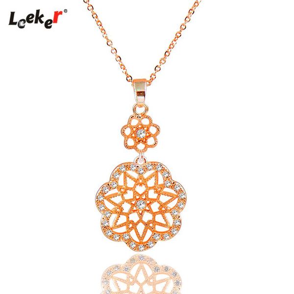 pendant necklaces leeker elegant lace flower necklace yellow gold color chain choker for women jewelry 777 lk2, Silver
pendant necklaces leeker elegant lace flower necklace yellow gold color chain choker for women jewelry 777 lk2, Silver