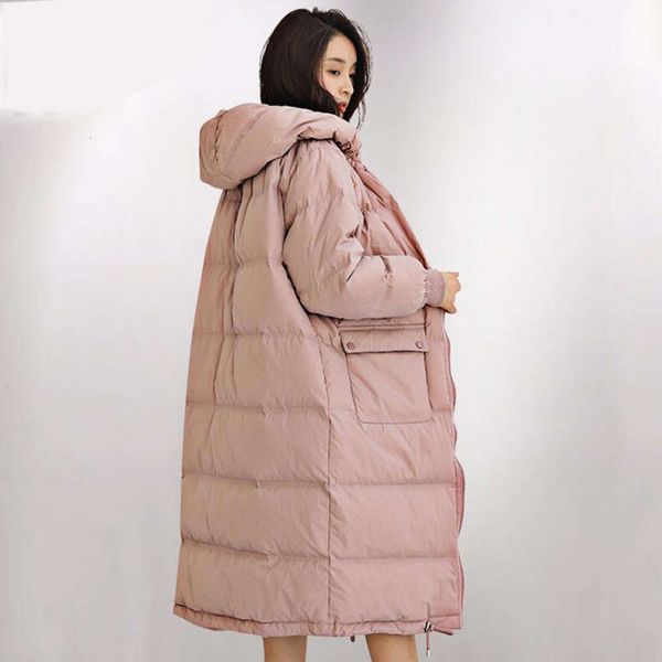 90% white duck down et winter women ps size thick warm coat female parka hooded long, Black
90% white duck down et winter women ps size thick warm coat female parka hooded long, Black