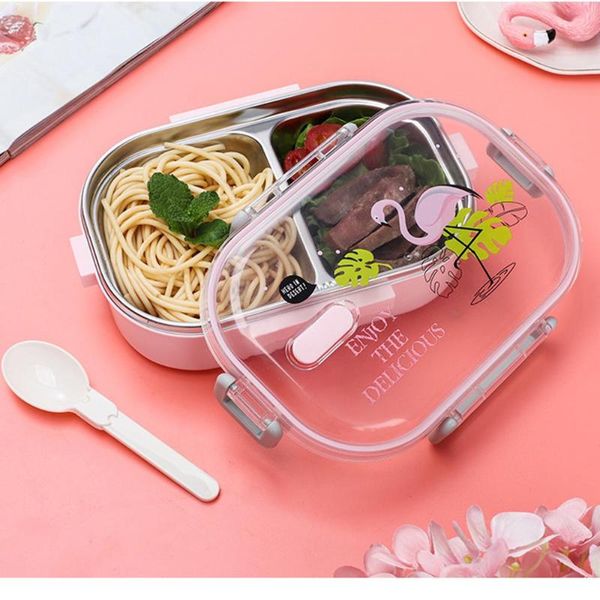 dinnerware sets 650ml leakproof lunch box containers with compartments 304 stainless steel lunchbox
dinnerware sets 650ml leakproof lunch box containers with compartments 304 stainless steel lunchbox