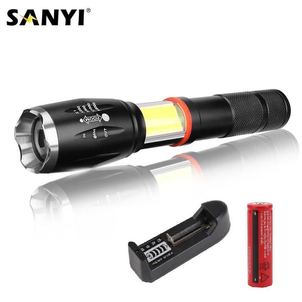 flashlights torches led t6 cob waterproof handheld torch zoom focus lamp magnetic work light for emergency lighting by /18650 battery
flashlights torches led t6 cob waterproof handheld torch zoom focus lamp magnetic work light for emergency lighting by /18650 battery