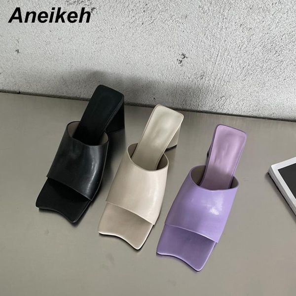 slippers aneikeh 2021 fashion women summer ladies shoes basic strange style peep toe pu shallow party ethnic mature apricot, Black
slippers aneikeh 2021 fashion women summer ladies shoes basic strange style peep toe pu shallow party ethnic mature apricot, Black