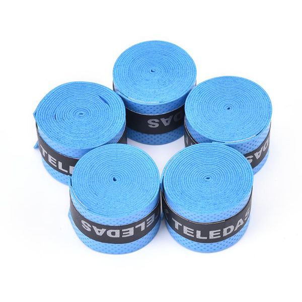 5pcs tennis racket grips anti slip sweat absorbed wraps tape badminton squash racket grab handle cover bandage strap fishing rod, Yellow;black
5pcs tennis racket grips anti slip sweat absorbed wraps tape badminton squash racket grab handle cover bandage strap fishing rod, Yellow;black
