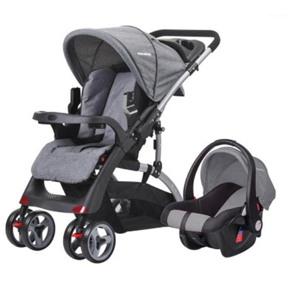 strollers# luxurious baby stroller 2 in 1 portable travel carriage quick fold prams high landscape large seat car for born1
strollers# luxurious baby stroller 2 in 1 portable travel carriage quick fold prams high landscape large seat car for born1