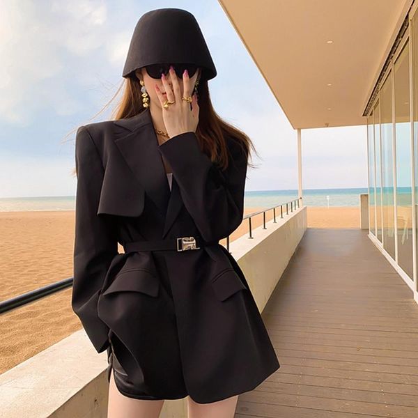 women's suits & blazers england style lace up blazer outwear for women high street black suit ladies office jackets 2021 spring autumn, White;black
women's suits & blazers england style lace up blazer outwear for women high street black suit ladies office jackets 2021 spring autumn, White;black