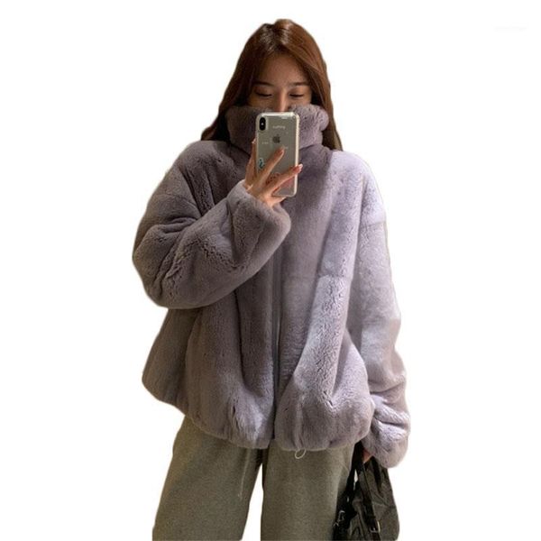 women's fur & faux wsyore warm thick imitate coat winter women loose large size female student outwear jacket ns2918, Black
women's fur & faux wsyore warm thick imitate coat winter women loose large size female student outwear jacket ns2918, Black