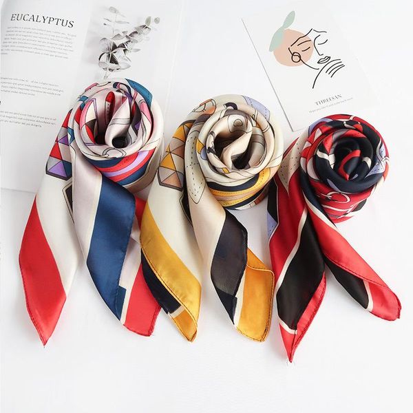 scarves silk scarf women fashion printed hair tie flower leopard striped ribbon headwear retro soft neckerchief for ladies, Blue;gray
scarves silk scarf women fashion printed hair tie flower leopard striped ribbon headwear retro soft neckerchief for ladies, Blue;gray