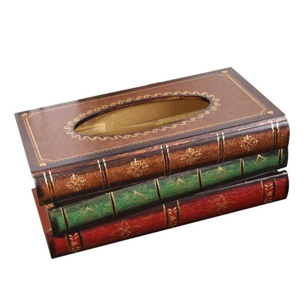 tissue boxes & napkins 1 pc creative retro style book shape box wooden container holder case for home office decoration (random color)
tissue boxes & napkins 1 pc creative retro style book shape box wooden container holder case for home office decoration (random color)