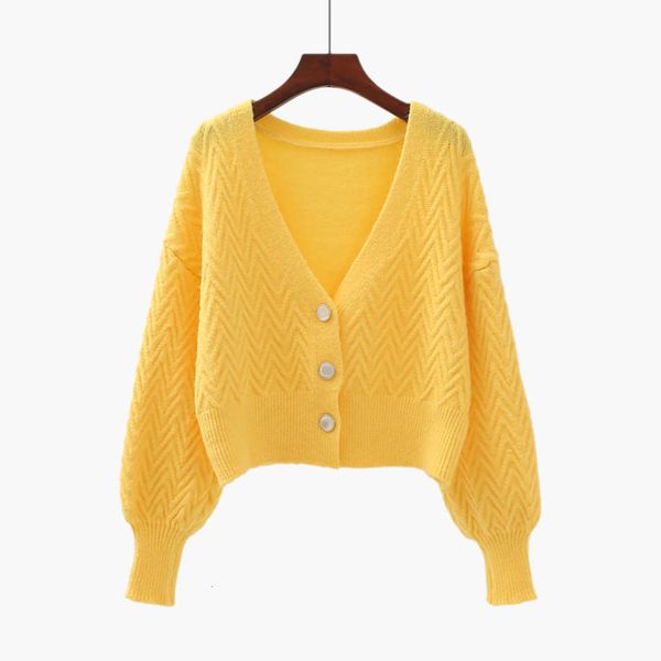 new korean loose v-neck cardigan for autumn and winter 2020, White;black 
new korean loose v-neck cardigan for autumn and winter 2020, White;black