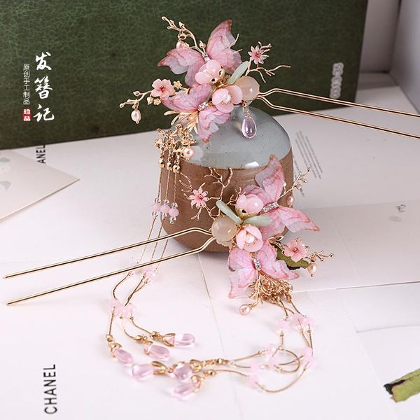 traditional chinese hairpin hanfu headdress butterfly super fairy hair accessory classical hairpin stick accessories for girl
traditional chinese hairpin hanfu headdress butterfly super fairy hair accessory classical hairpin stick accessories for girl