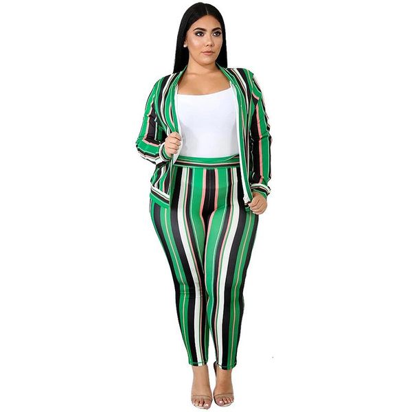 two piece dress special design women plus size clothes set long sleeve print 2 pieces outfits ladies jacket and pant, White
two piece dress special design women plus size clothes set long sleeve print 2 pieces outfits ladies jacket and pant, White