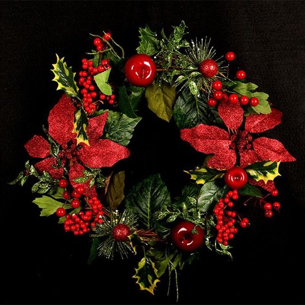 christmas wreath garland red berry for front door window fireplace christmas decoration
christmas wreath garland red berry for front door window fireplace christmas decoration