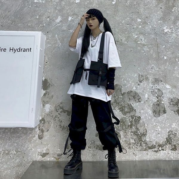 big pocket job done with tools to use summer 2021 new korean version of the cute functional ins girl vest trend x6ng, White
big pocket job done with tools to use summer 2021 new korean version of the cute functional ins girl vest trend x6ng, White