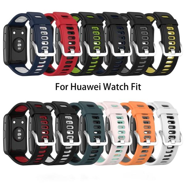 watch bands sport silicone strap for huawei fit wristband bracelet replacement band accessories, Black;brown
watch bands sport silicone strap for huawei fit wristband bracelet replacement band accessories, Black;brown