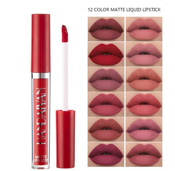 makeup 12 colors matte lip gloss lips lustre liquid lipstick natural long lasting waterproof lipgloss cosmetics
makeup 12 colors matte lip gloss lips lustre liquid lipstick natural long lasting waterproof lipgloss cosmetics