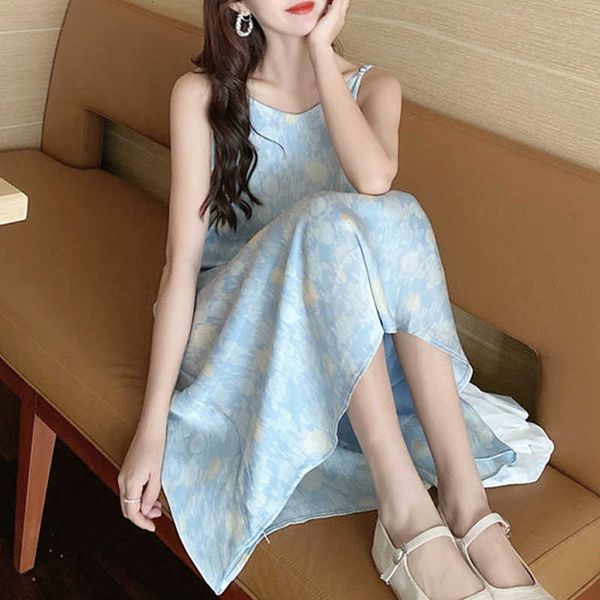 casual dresses summer vintage es women sleeveless floral design midi strap beach korean office lady y2k x2tp, Black;gray
casual dresses summer vintage es women sleeveless floral design midi strap beach korean office lady y2k x2tp, Black;gray