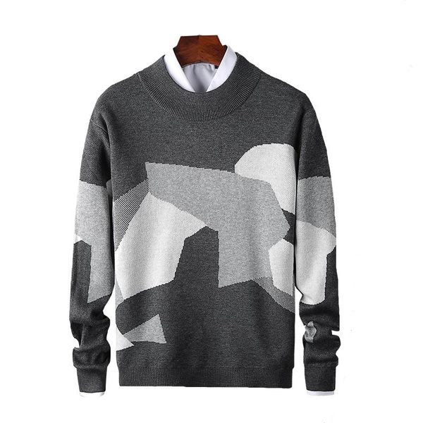 men pullovers 2021 new korean sweater fashion knit clothing mens casual patchwork o-neck sweaters men's oversized high quality, White;black
men pullovers 2021 new korean sweater fashion knit clothing mens casual patchwork o-neck sweaters men's oversized high quality, White;black
