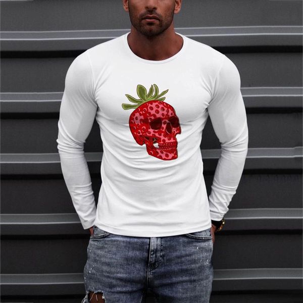 men's t-shirts 3d skull printed t-shirt male casual o-neck men's long-sleeved funny fashion 2021 spring autumn, White;black
men's t-shirts 3d skull printed t-shirt male casual o-neck men's long-sleeved funny fashion 2021 spring autumn, White;black