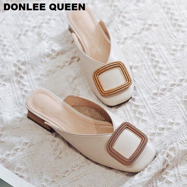 2020 fashion slippers women slip on mules low heels casual shoes british wooden block heels slippers summer footwear, Black
2020 fashion slippers women slip on mules low heels casual shoes british wooden block heels slippers summer footwear, Black