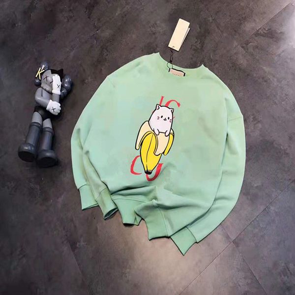 autumn 2021 new banana cat printed sweater pullover round neck hooded long sleeve loose casual hoodie for men and women, Black
autumn 2021 new banana cat printed sweater pullover round neck hooded long sleeve loose casual hoodie for men and women, Black